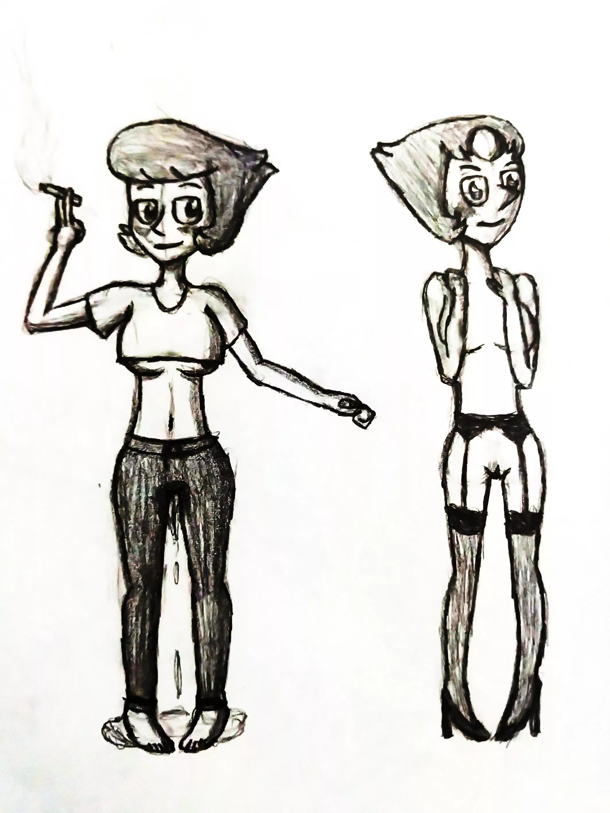 Pearl and Lapis posted by umut2k6