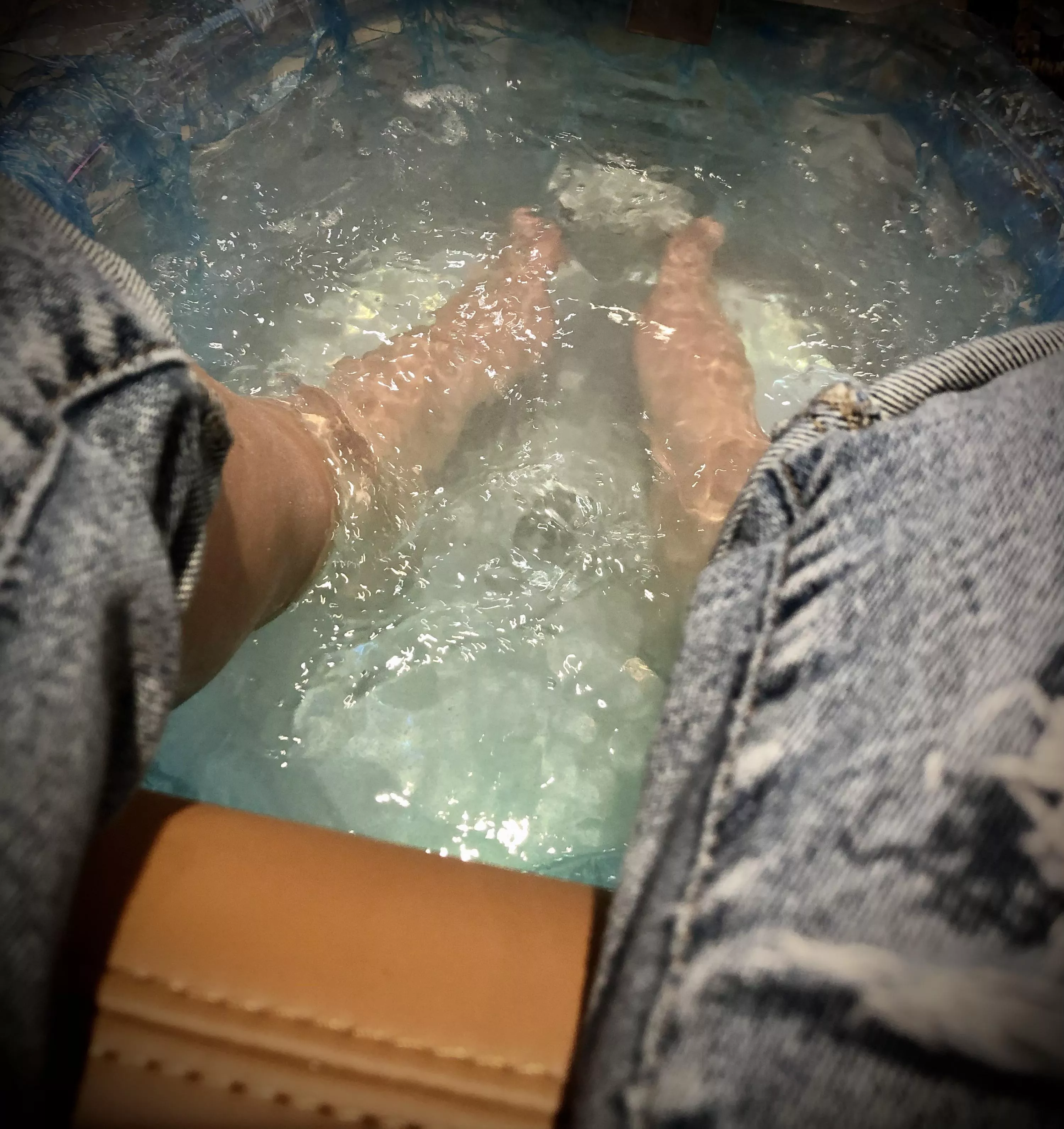 Pedi time! I’ll be showing them off soon. Stay tuned. posted by freyas_sole