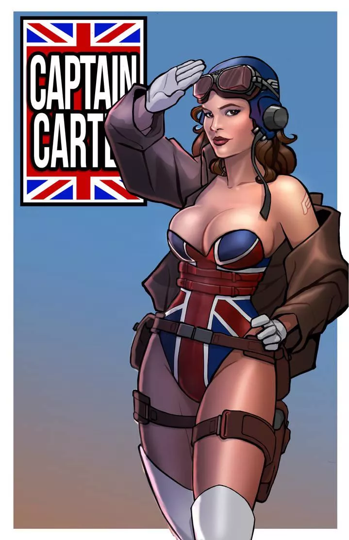 Peggy Carter: Captain Carter (digitalgil) [Marvel’s What If…?] posted by organizeit2