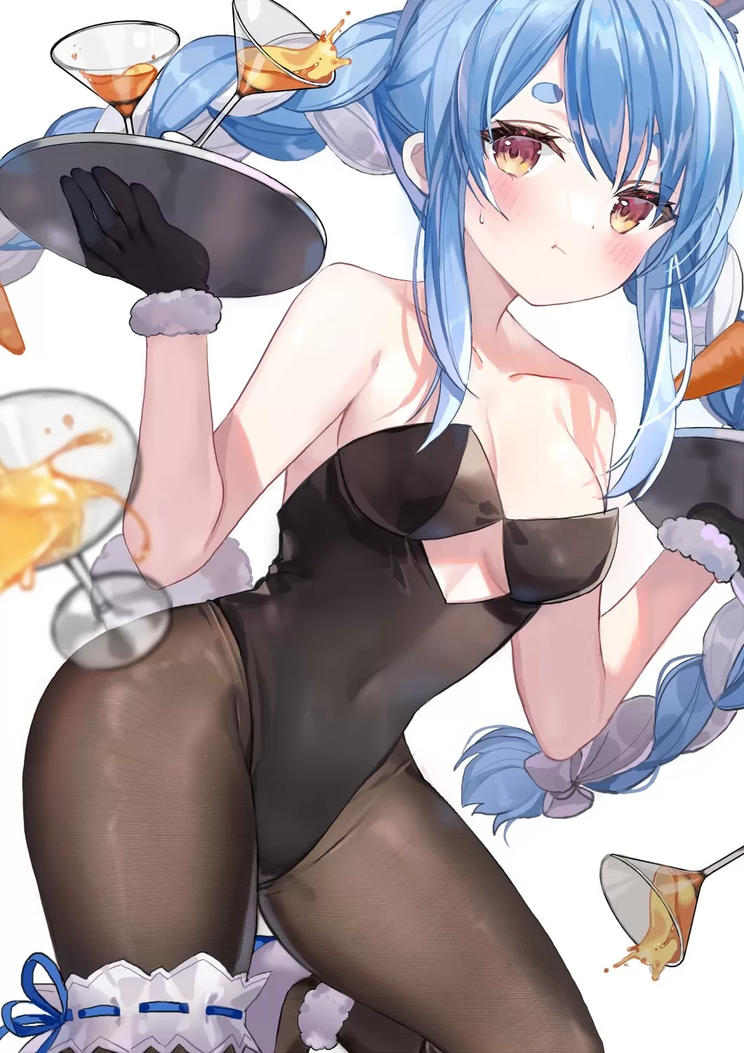 Pekora's thicc hips & plump thighs posted by Henthigh_Senpai