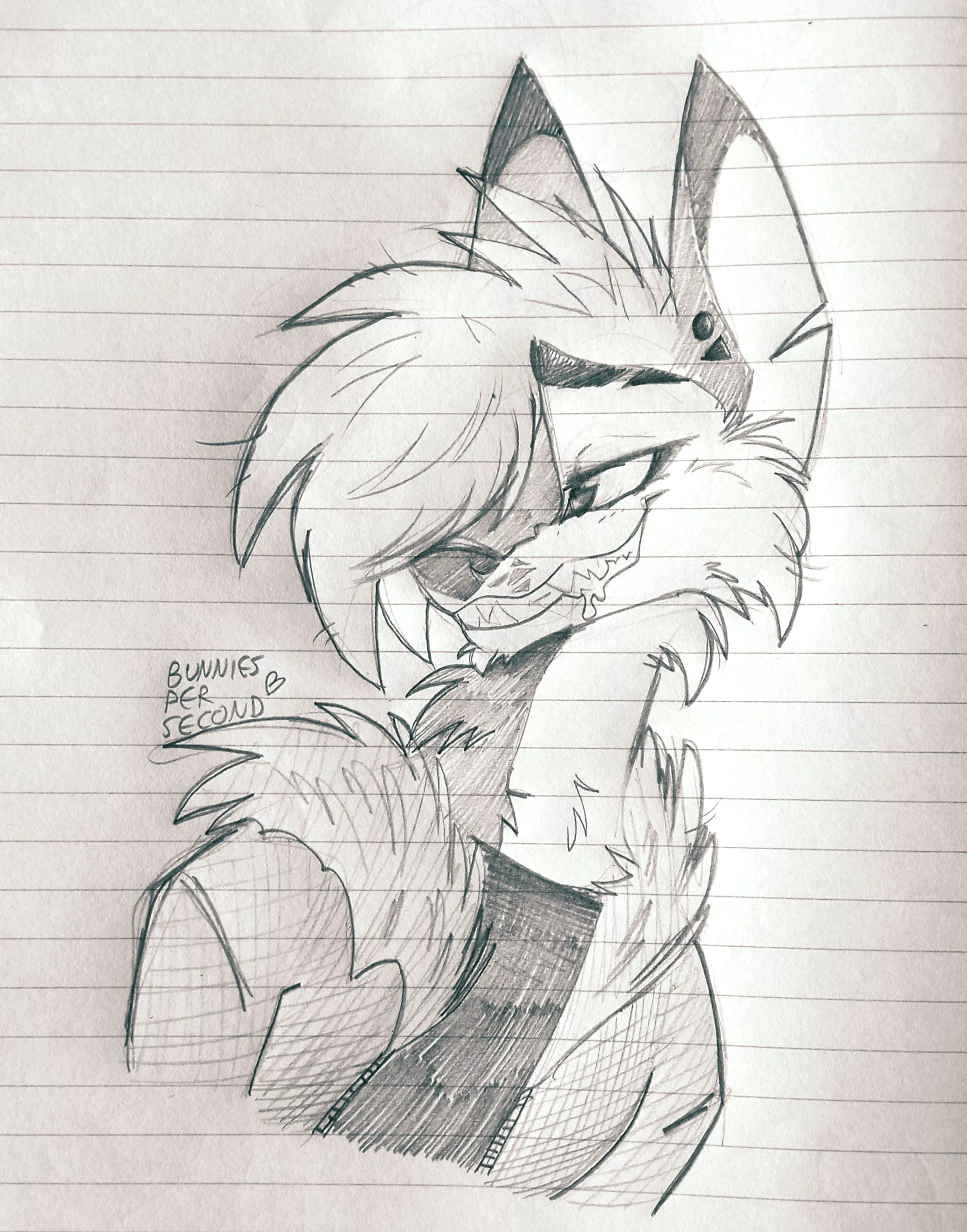 pencil sketch fursona commissions! 20 usd (unlimited slots :3) posted by animablu