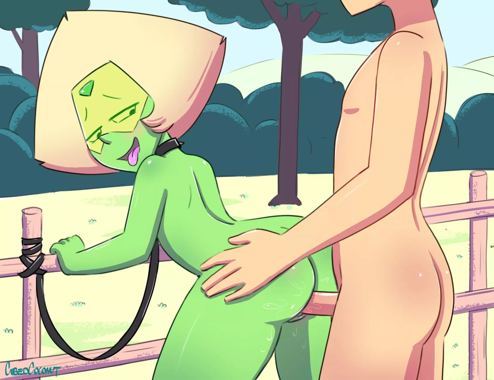 Peridot may have developed a paraphilia or two living in the barn (CubedCoconut) posted by myfriendscantknow