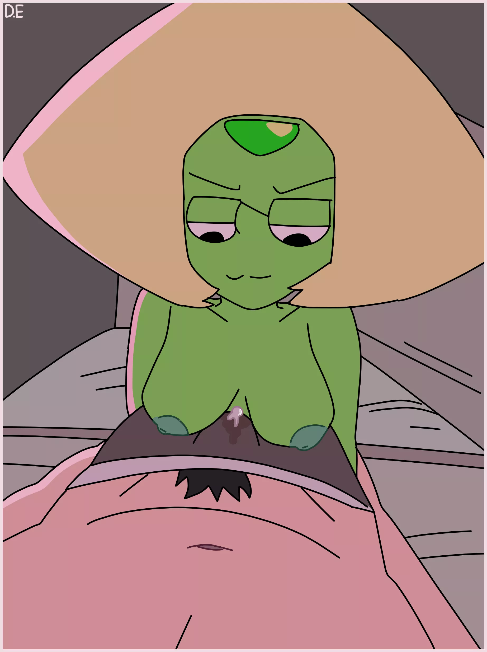 Peridot porn, definitely a horny drawing posted by Drawinecchi