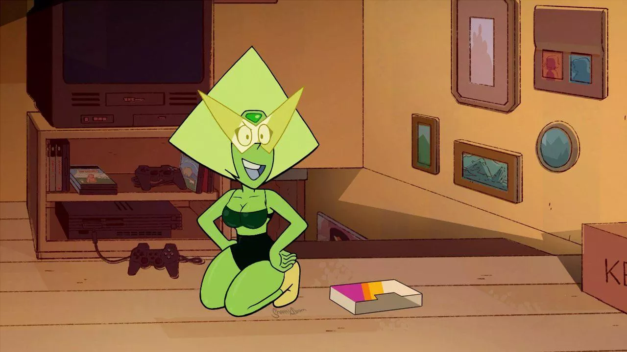 Peridot the perithot (screencap edit by sheenyloom) posted by renegade_zibit