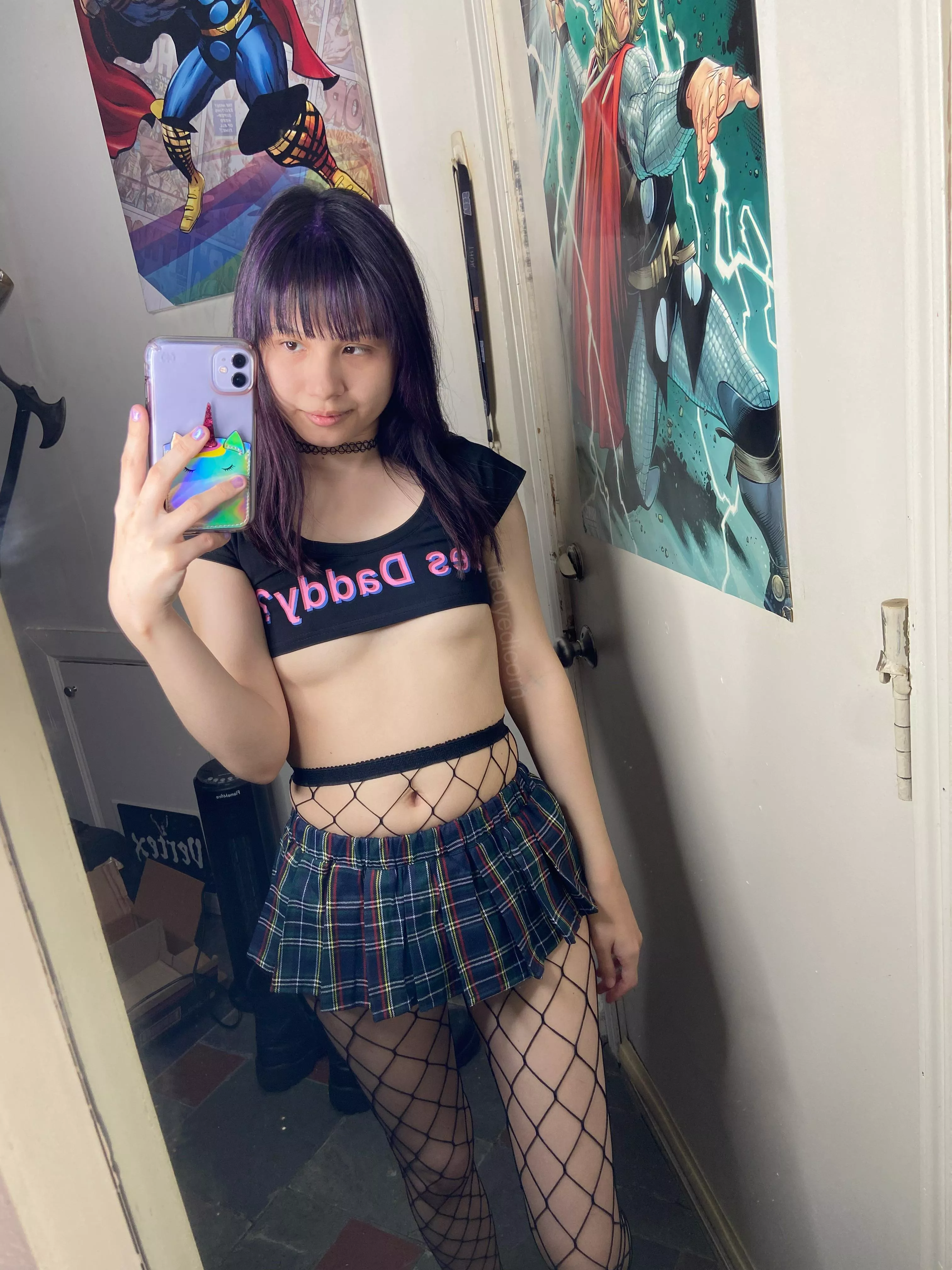 petite itty bitty tiddy goth gf here. any takers? posted by tiedyedicorn