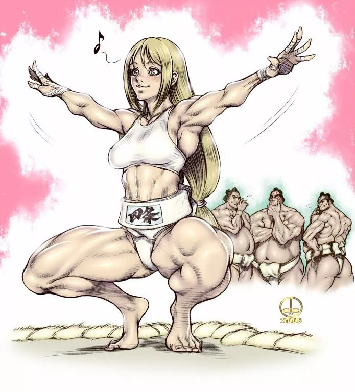 Petition to make fit girl sumo a sport. posted by Smoothpieguy27