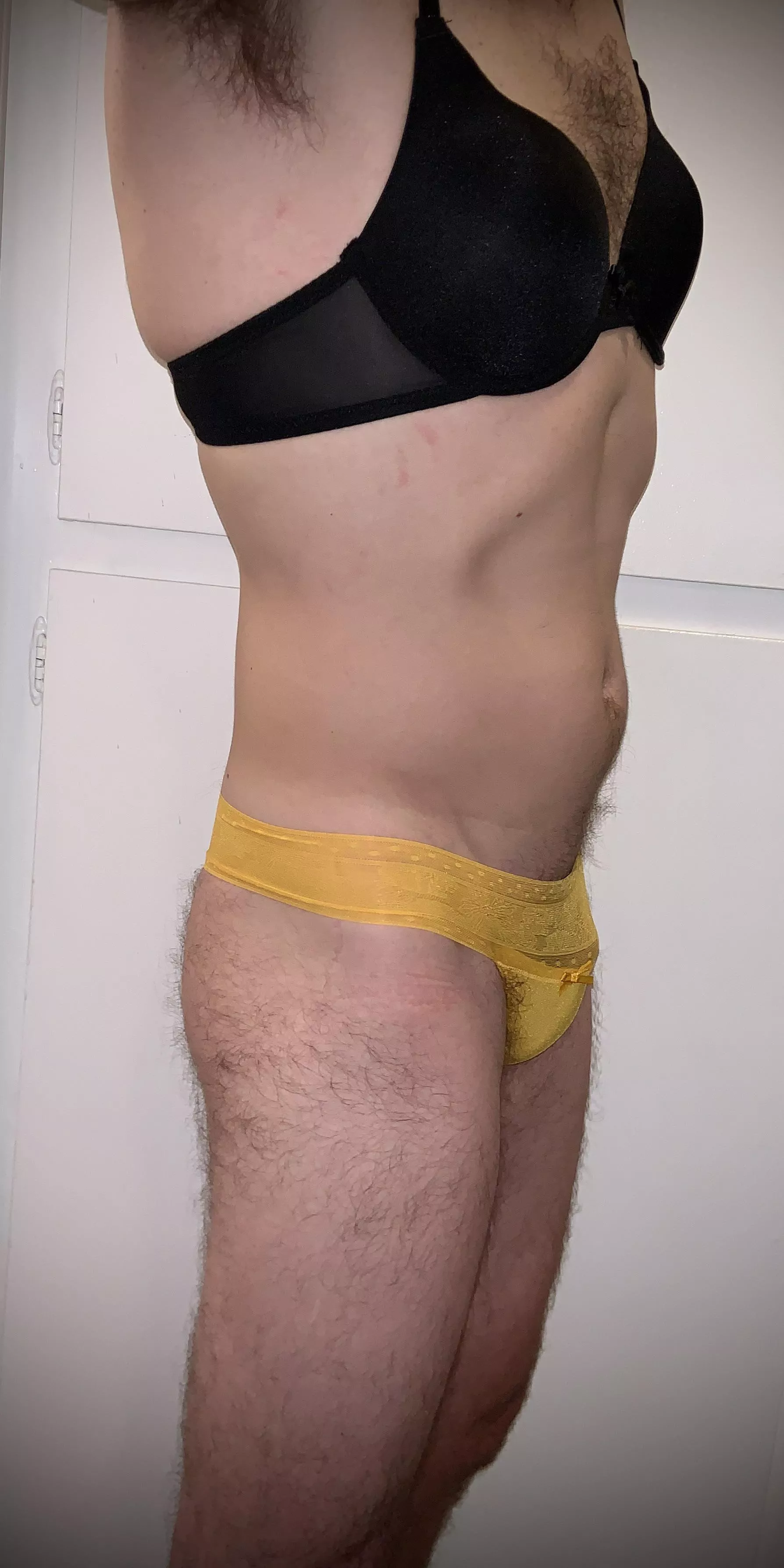 Pic before hitting the shower. Hit me up if you wanna chat. KIK: PantyWearingGuy_OC posted by pantywearingguy