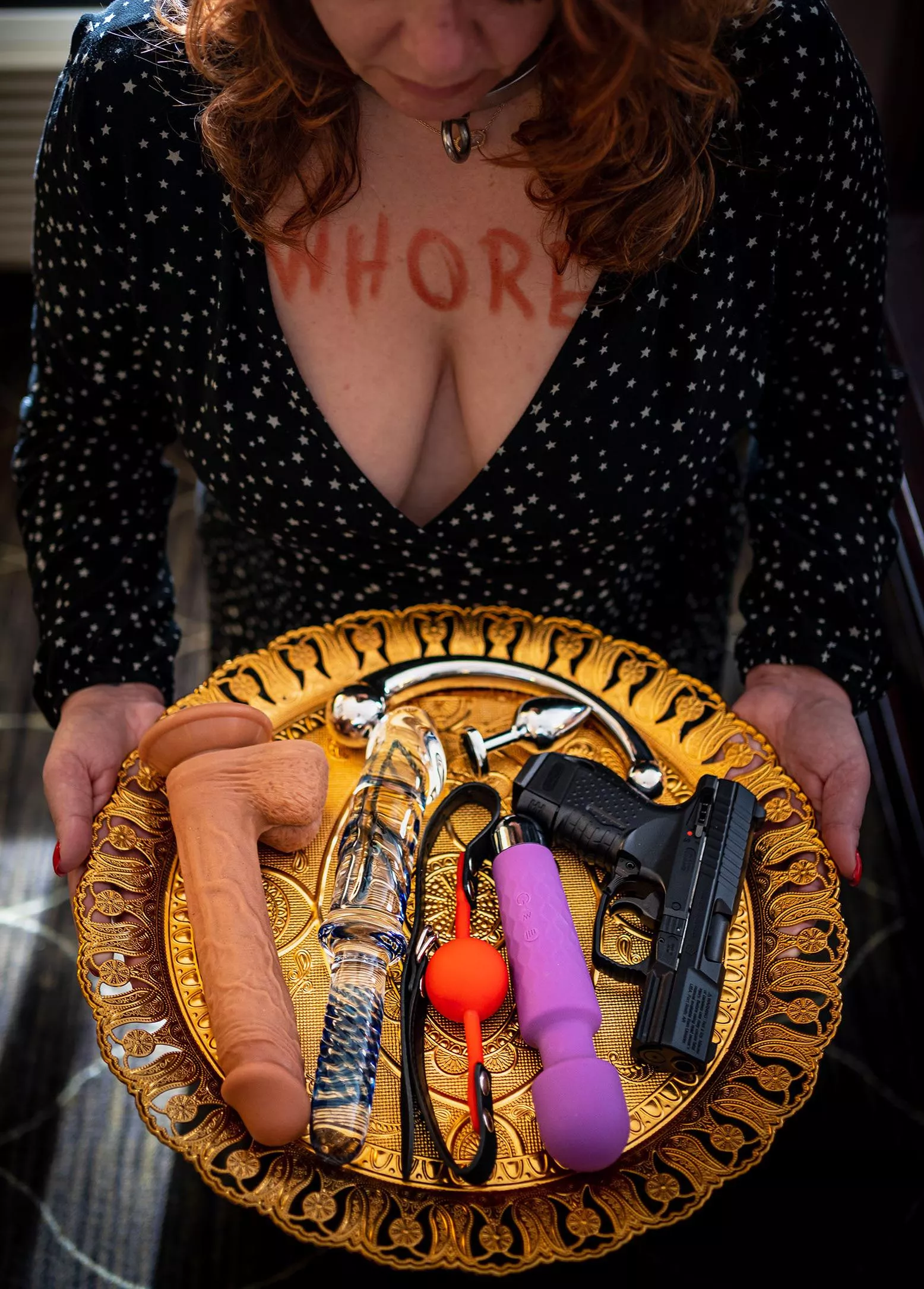 Pick your weapon and use me Daddy [OC] [The Dirty Archangel] posted by Society_No_More