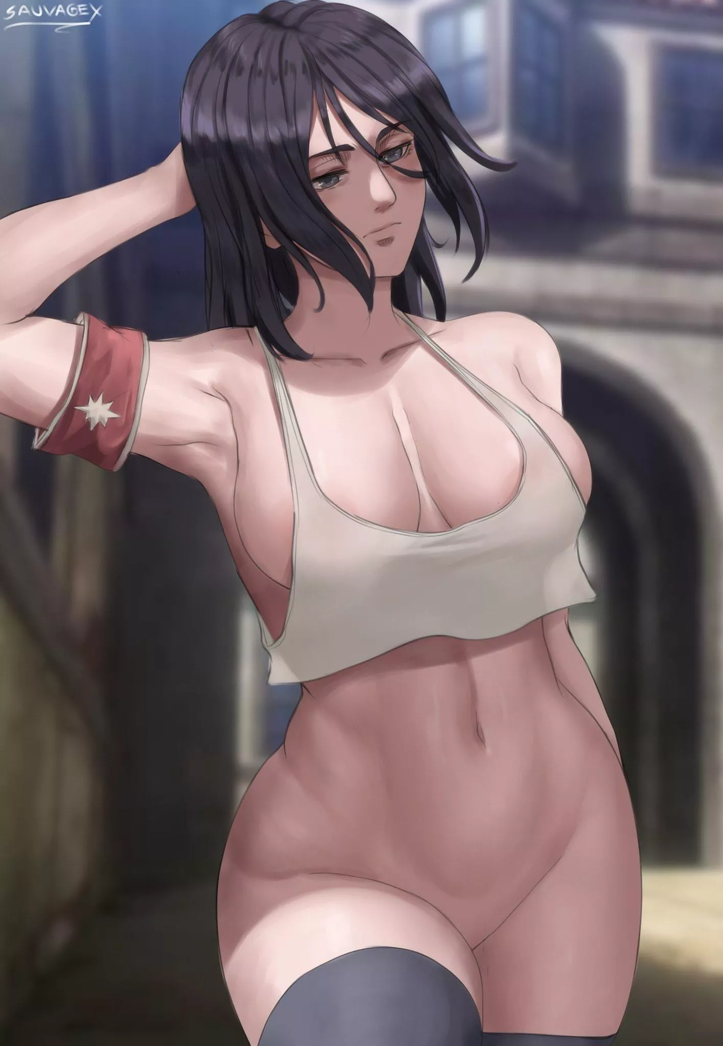 Pieck sometimes forgets to even put on clothes [Attack on Titan] (sauvagex) posted by K00LK1DzKLuB