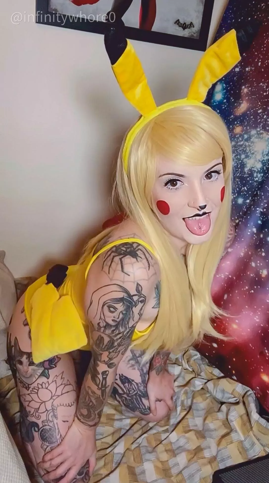 Pikachu cosplay by InfinityWhore posted by InfinityWhore0