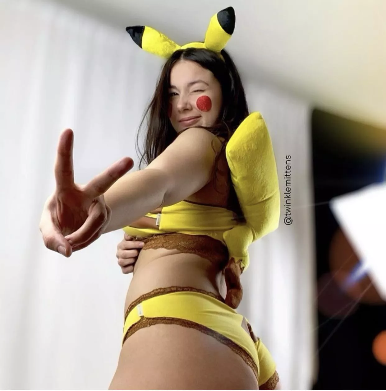 Pikachu Outfit (TwinkleMittens) posted by twinklemittens