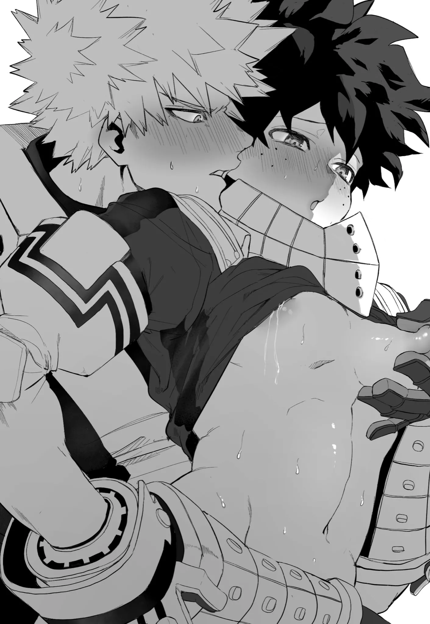 Pinching Deku's nipples (My Hero Academia) posted by AlbertMendez442