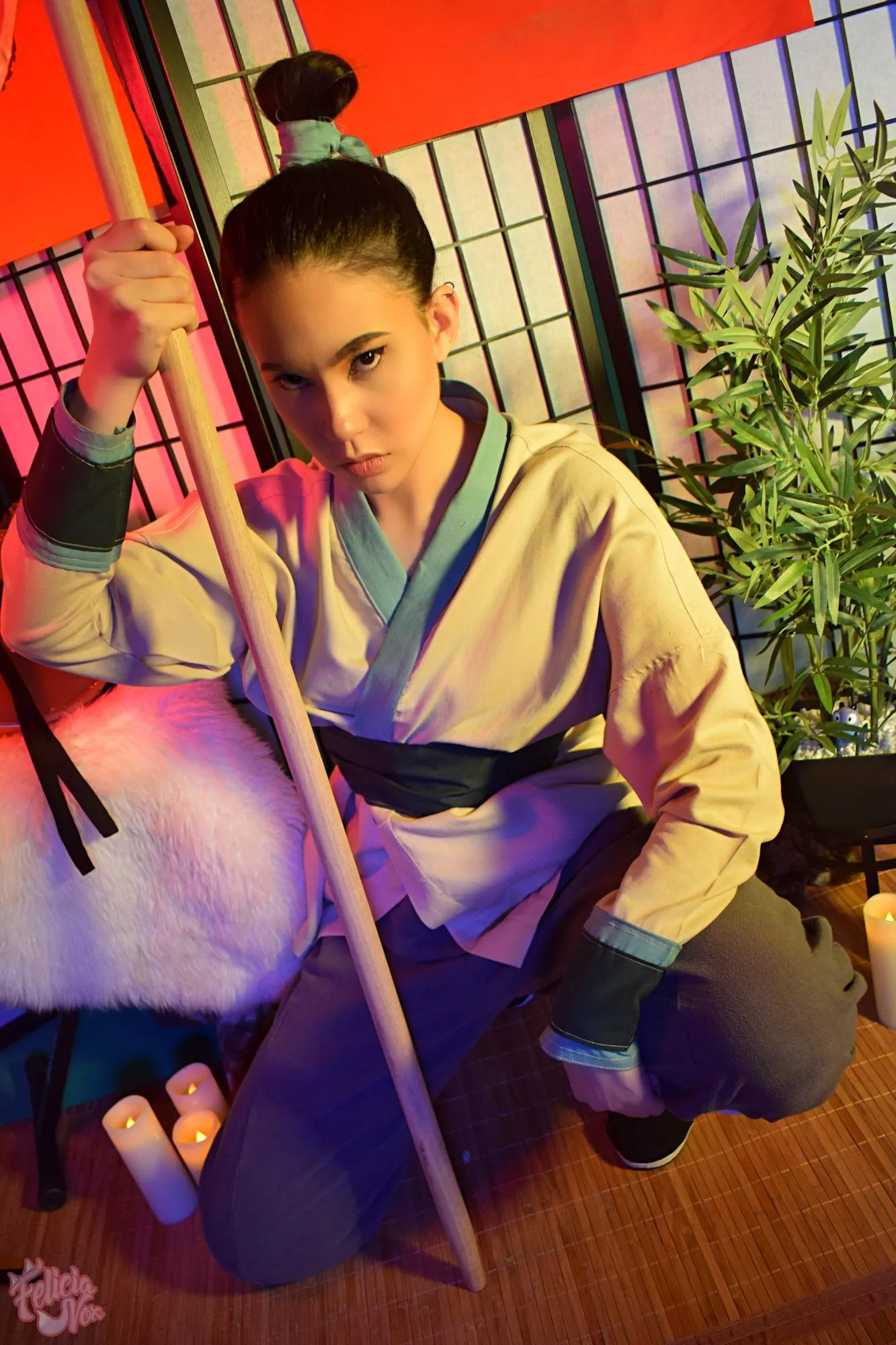 Ping cosplay from Mulan animated movie posted by FeliciaVox