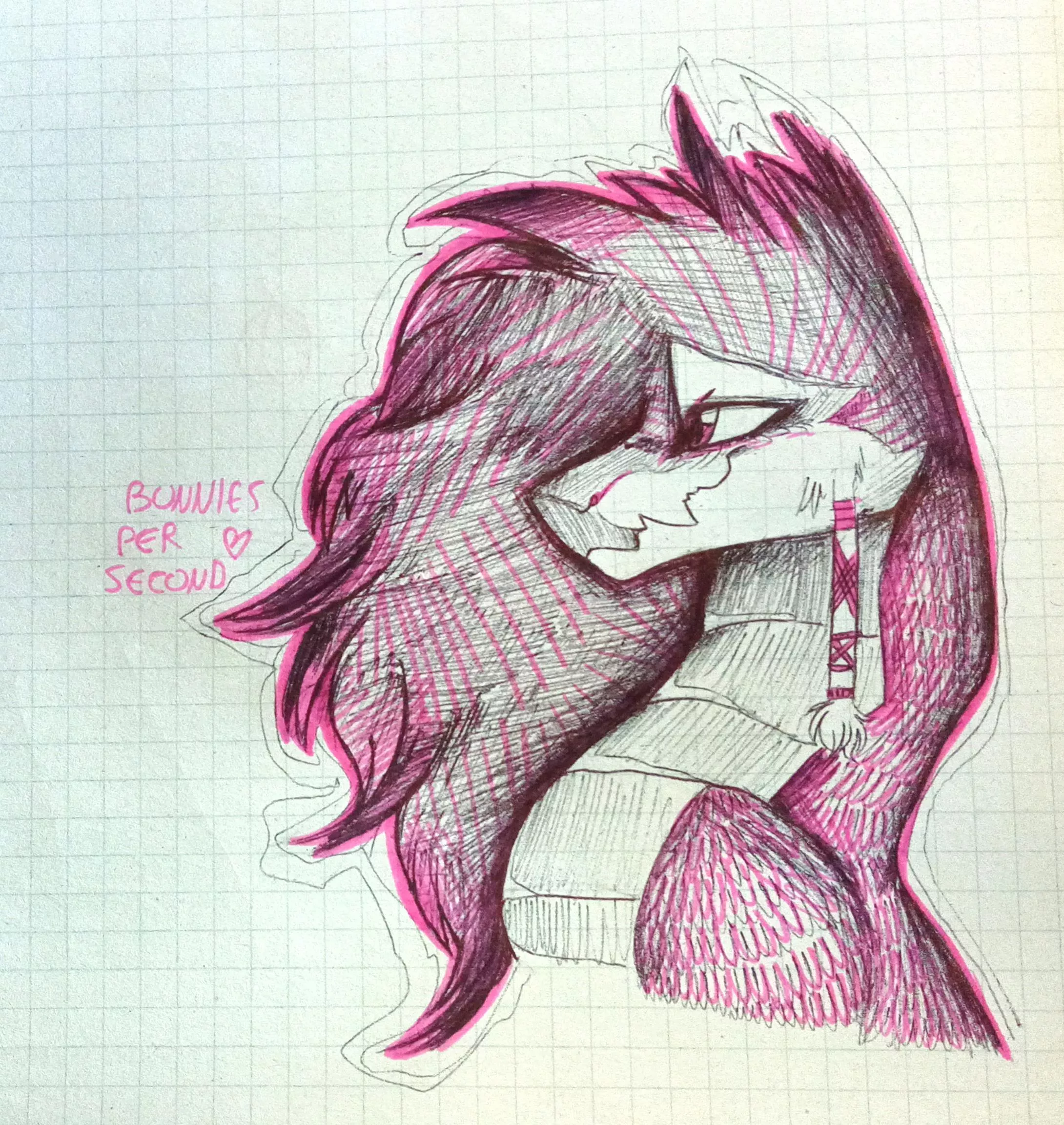 PINK - art by me posted by animablu