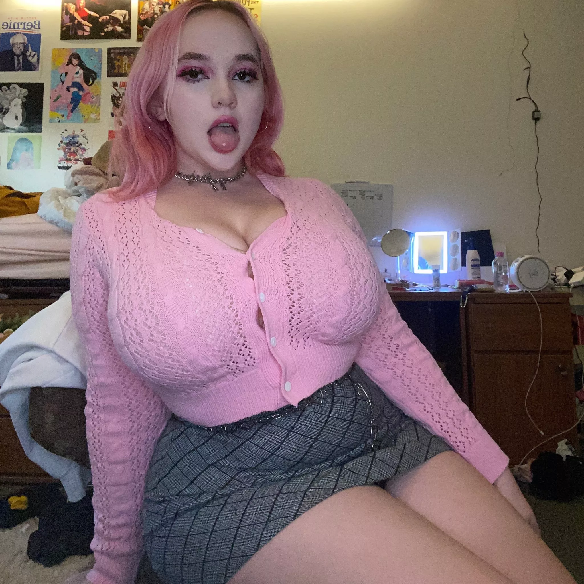 Pink cardi posted by FizzyOrangeJuice