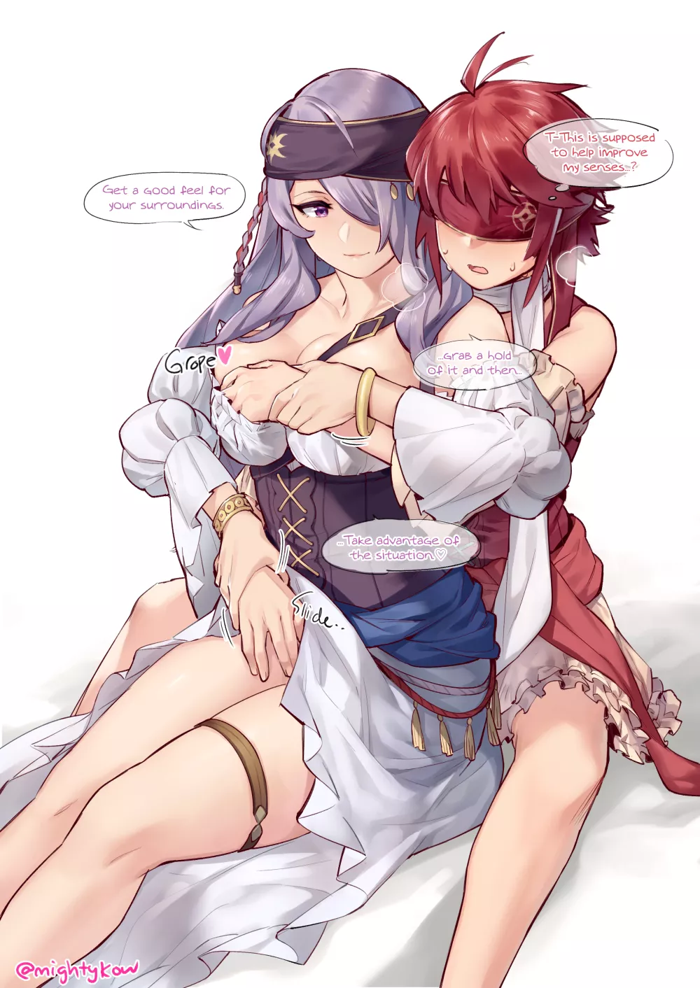 Pirate oneesans bonding (MightyKow) [Fire Emblem] posted by BruhSoundEffect1