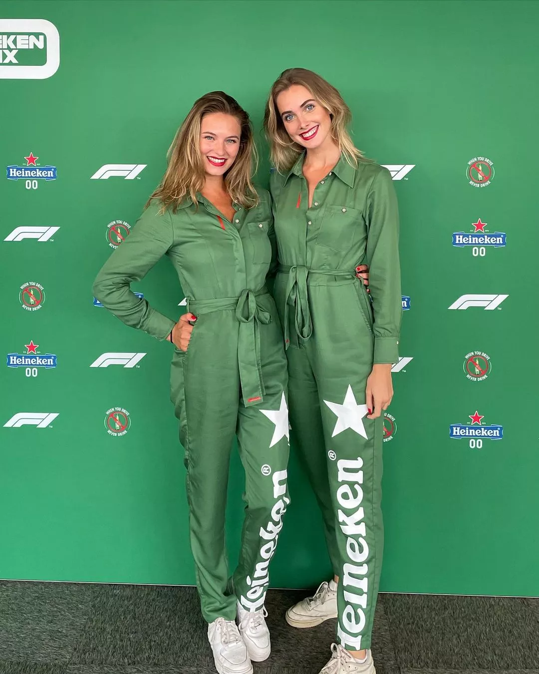 Pitstop girls Heineken posted by projectorsmasher