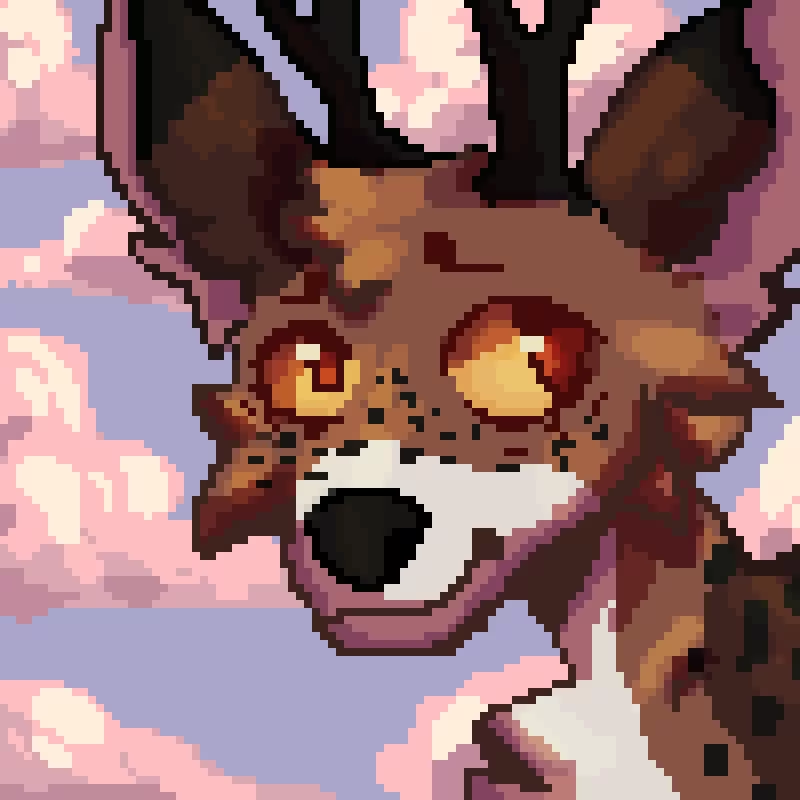 Pixel moth, might start doing pixel commissions if they're not garbage lol posted by gaymothboyy