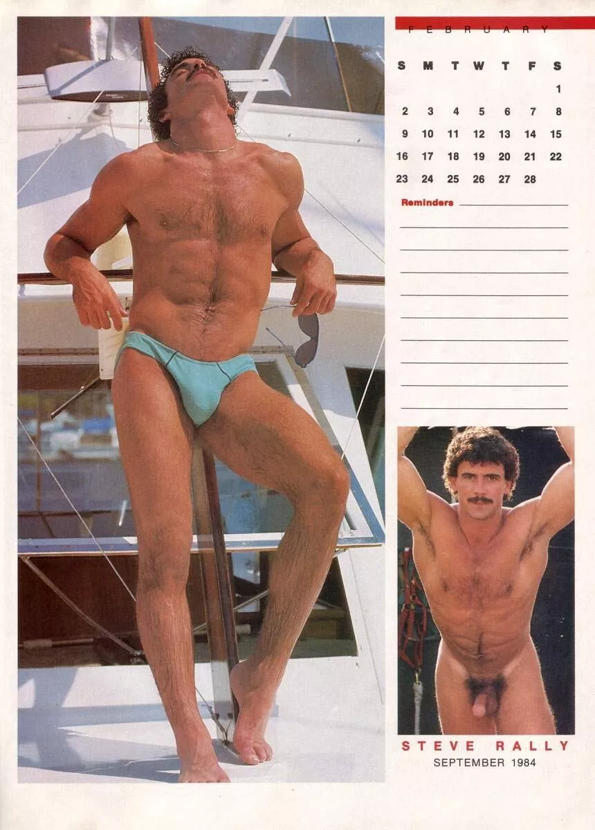 Playgirl calendar posted by SevenNSFW