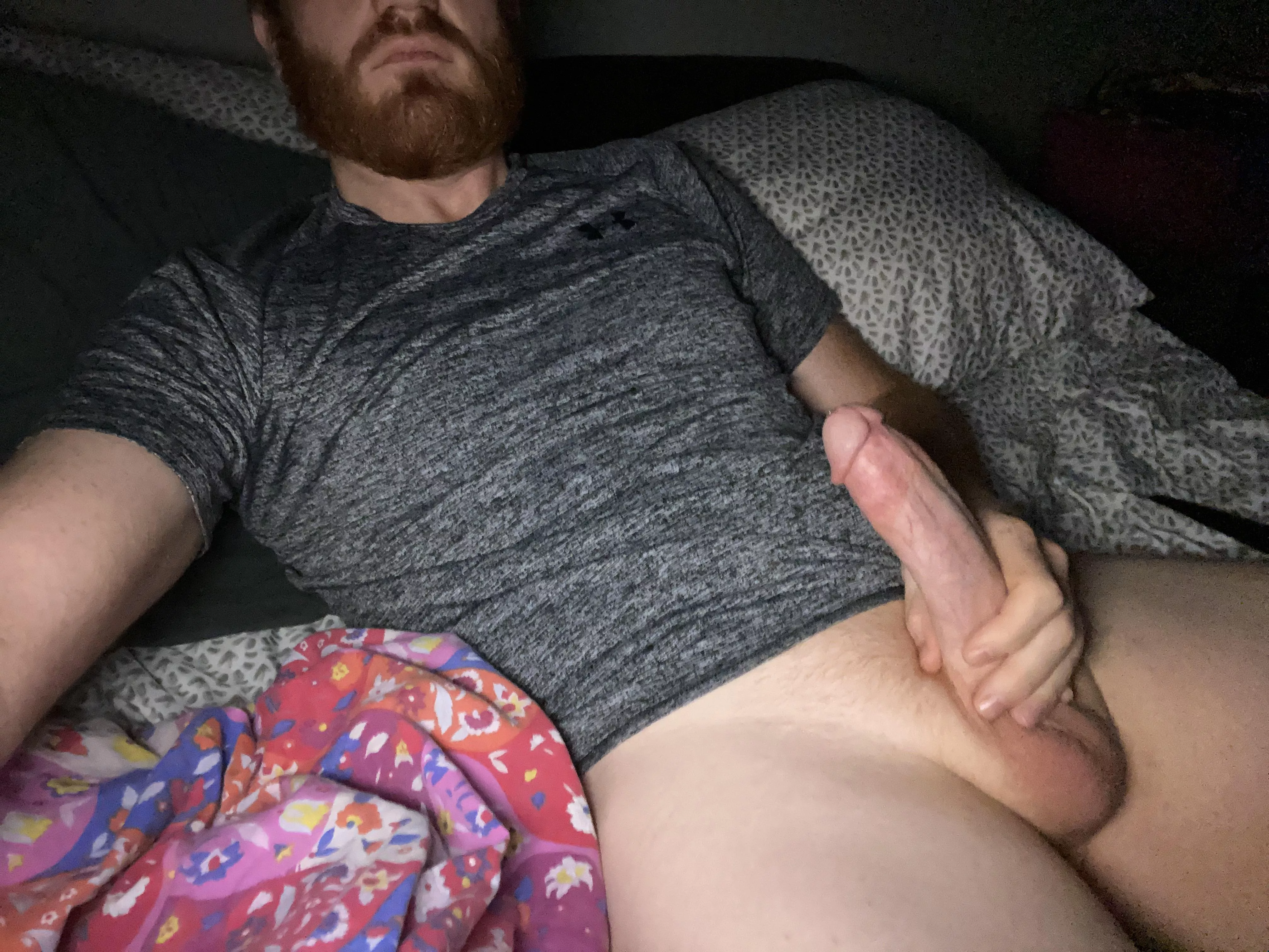 Playing with my ginger cock posted by red_apollo_1