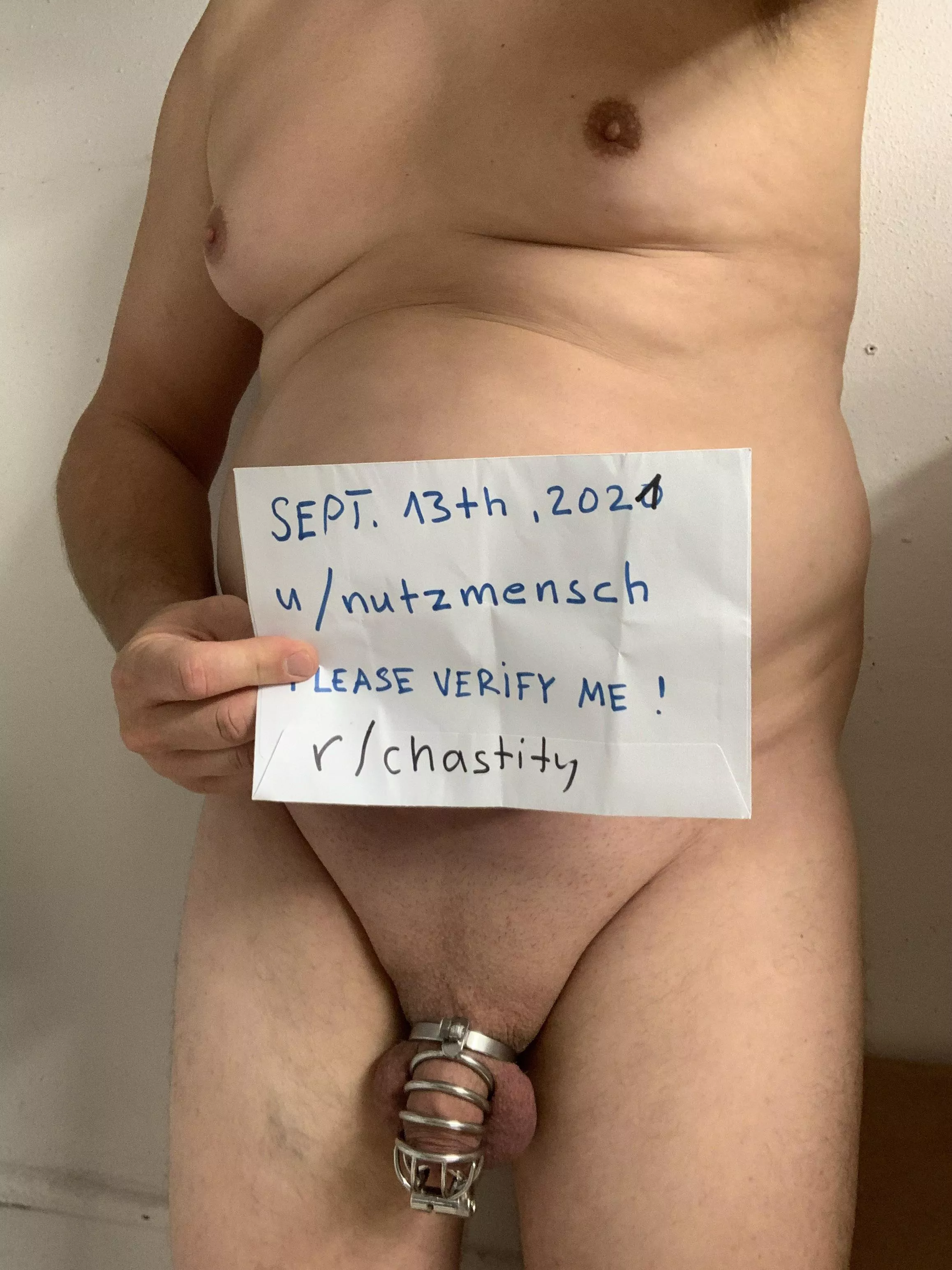 Please verify [m]e posted by nutzmensch