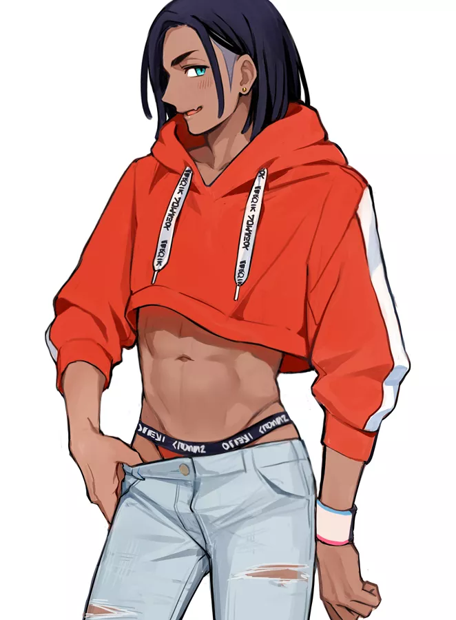 Poke-Crop Top (@duelnine0) posted by SilentlyRosy