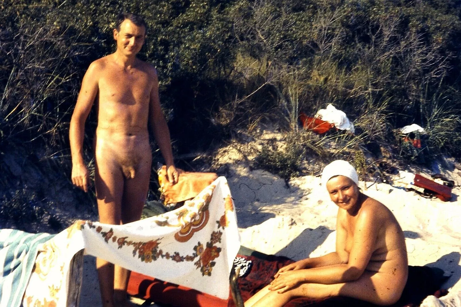 Polaroid of a nice day posted by NaturistPictures