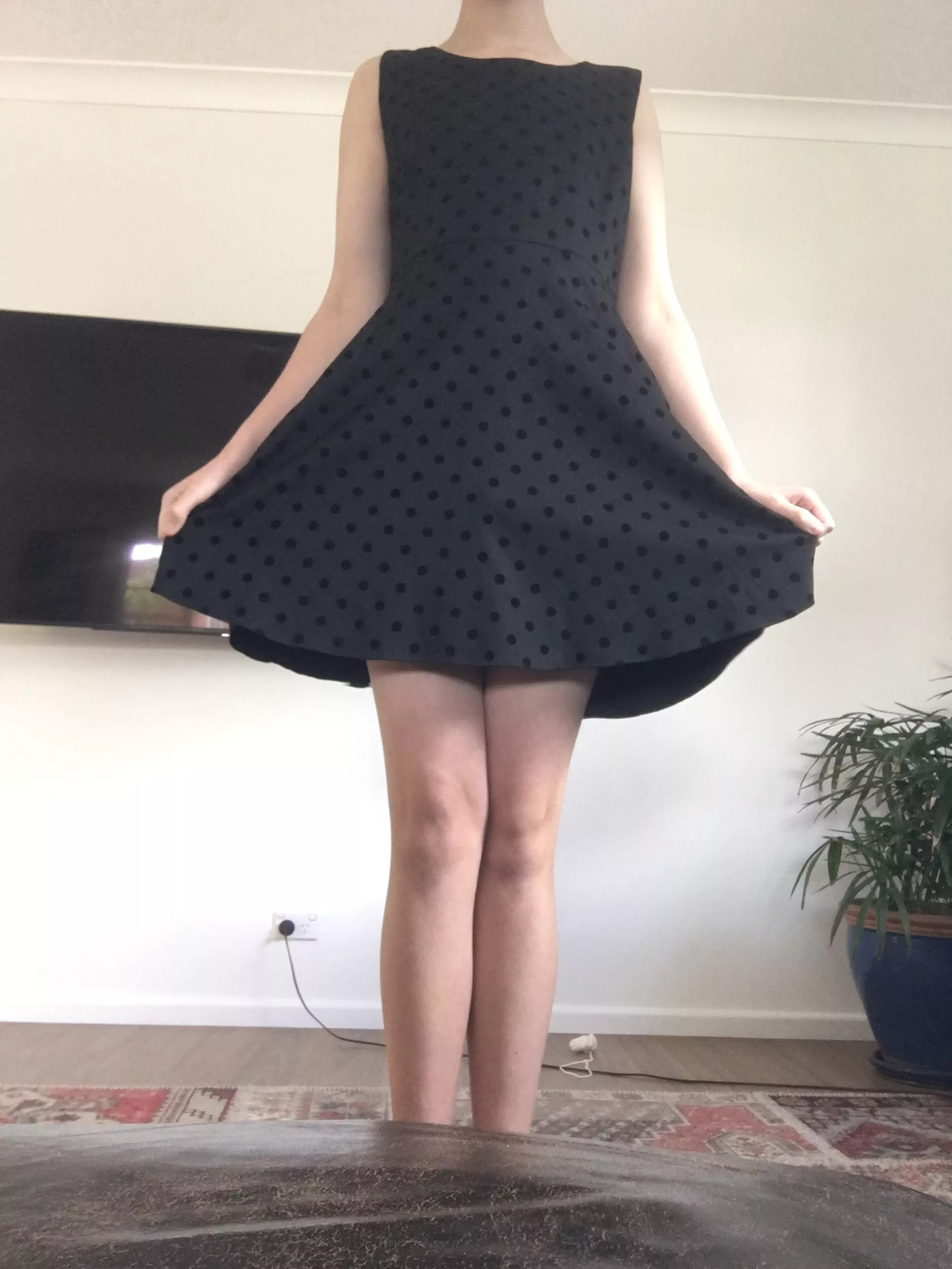 Polka Dot dress☺️ posted by MommysLittleFemboi