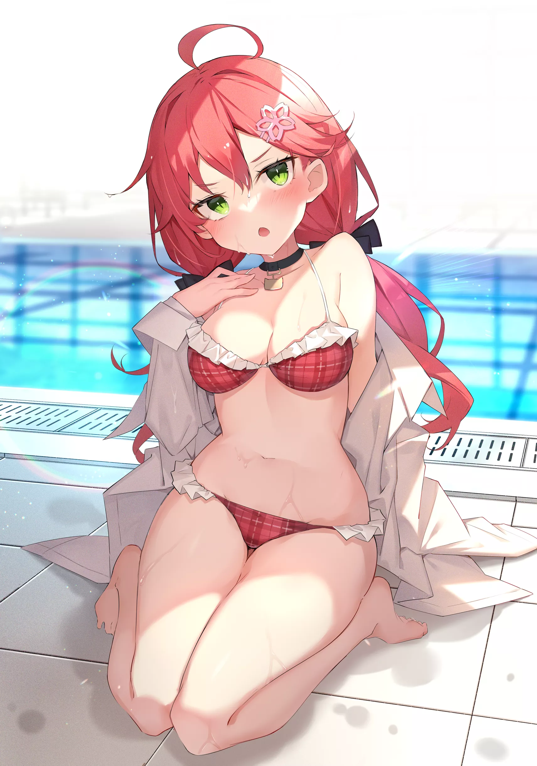 Poolside Miko [Hololive] posted by AluminiumGnat