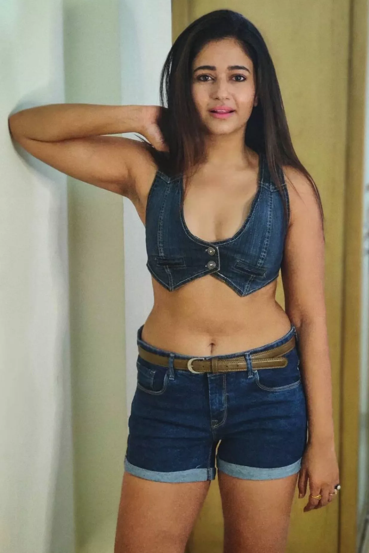 Poonam Bajwa. Navel in two piece. posted by DarkArmpitSmell