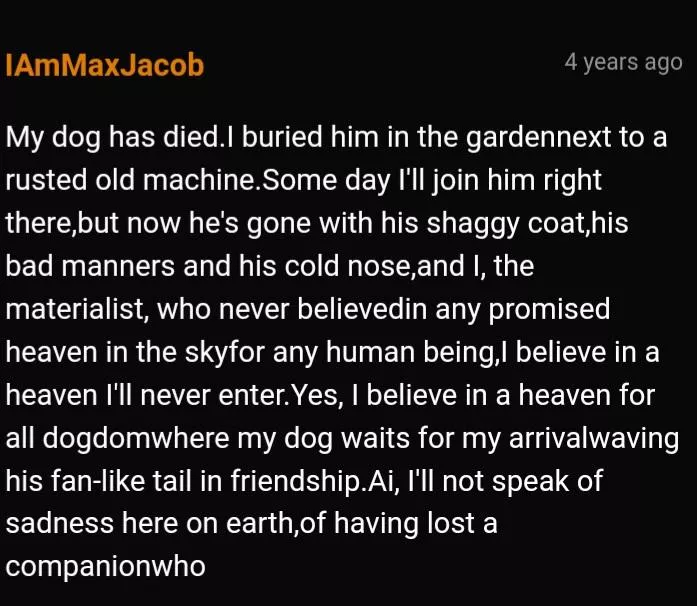 Poor dog posted by MLGjoshyboy