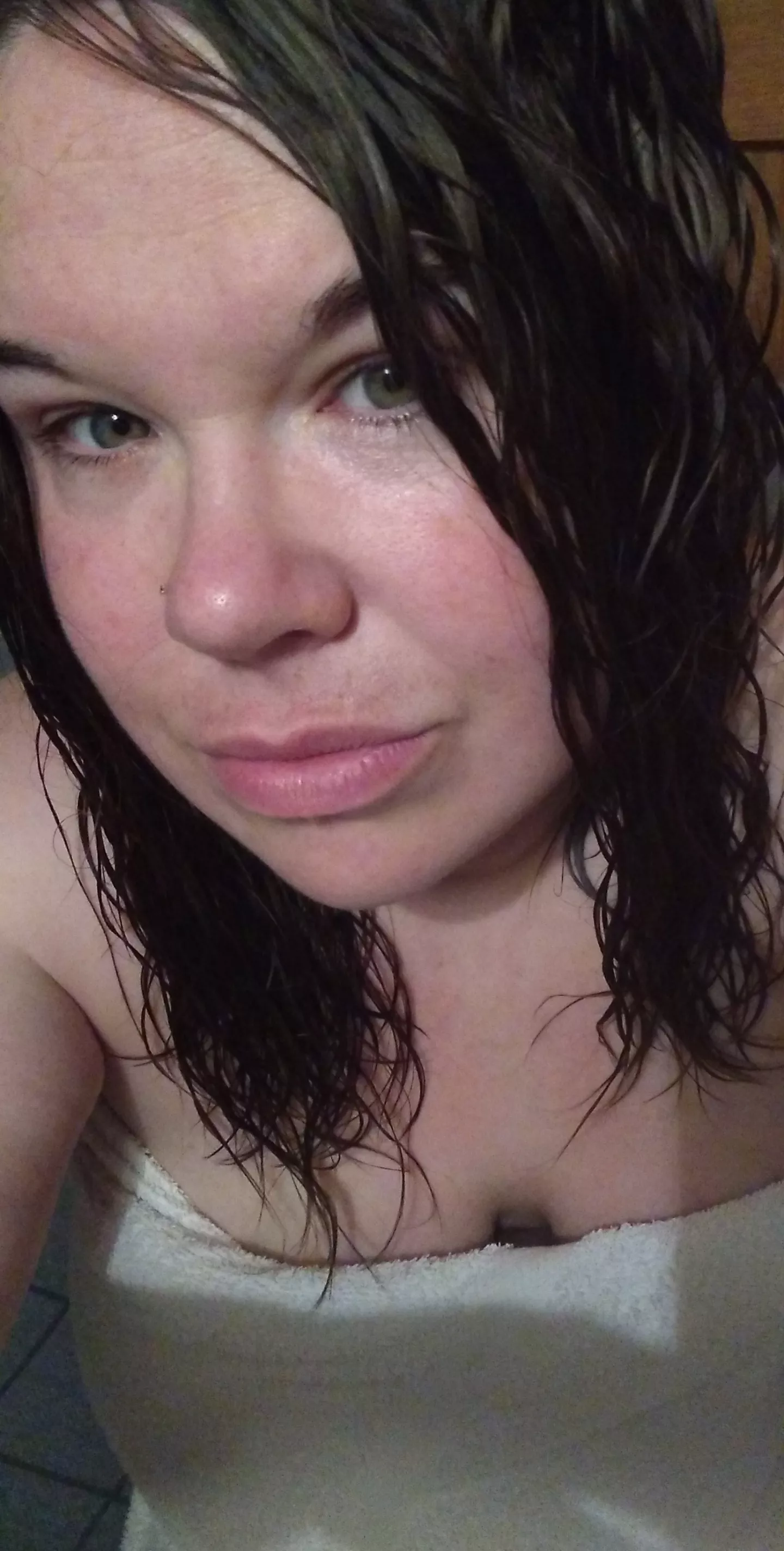 Post shower selfie posted by countingsheep1281