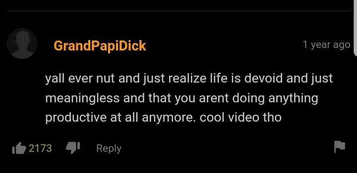 Post-Nut Depression posted by Japcracker