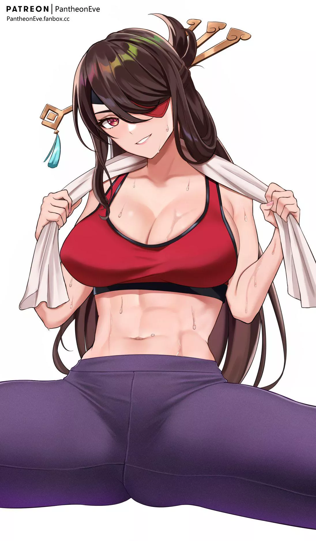 Post-Workout Beidou (PantheonEve) [Genshin Impact] posted by FIuffMeDaddy_