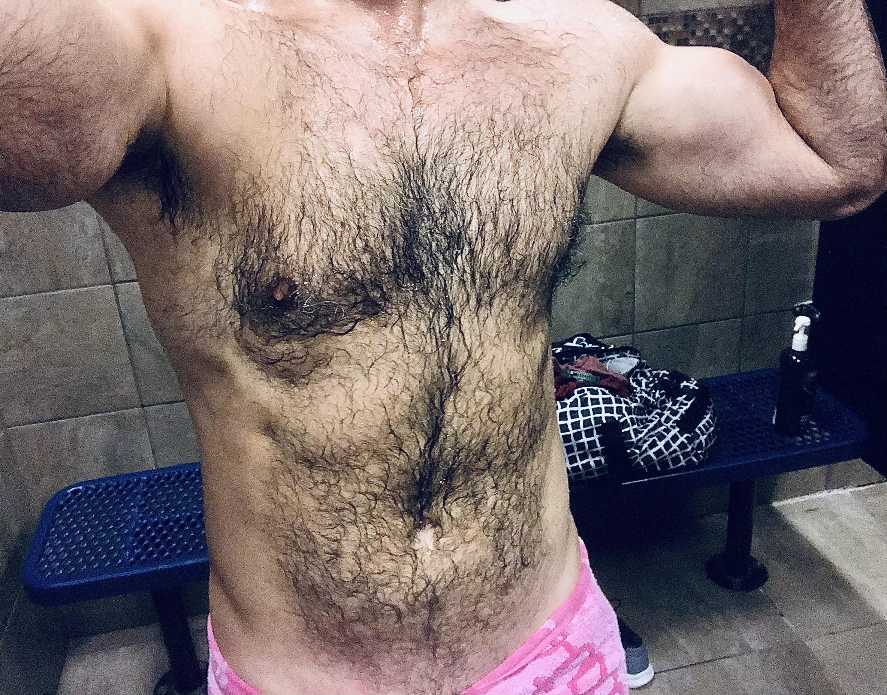 Post-workout hairiness posted by Hell_Here