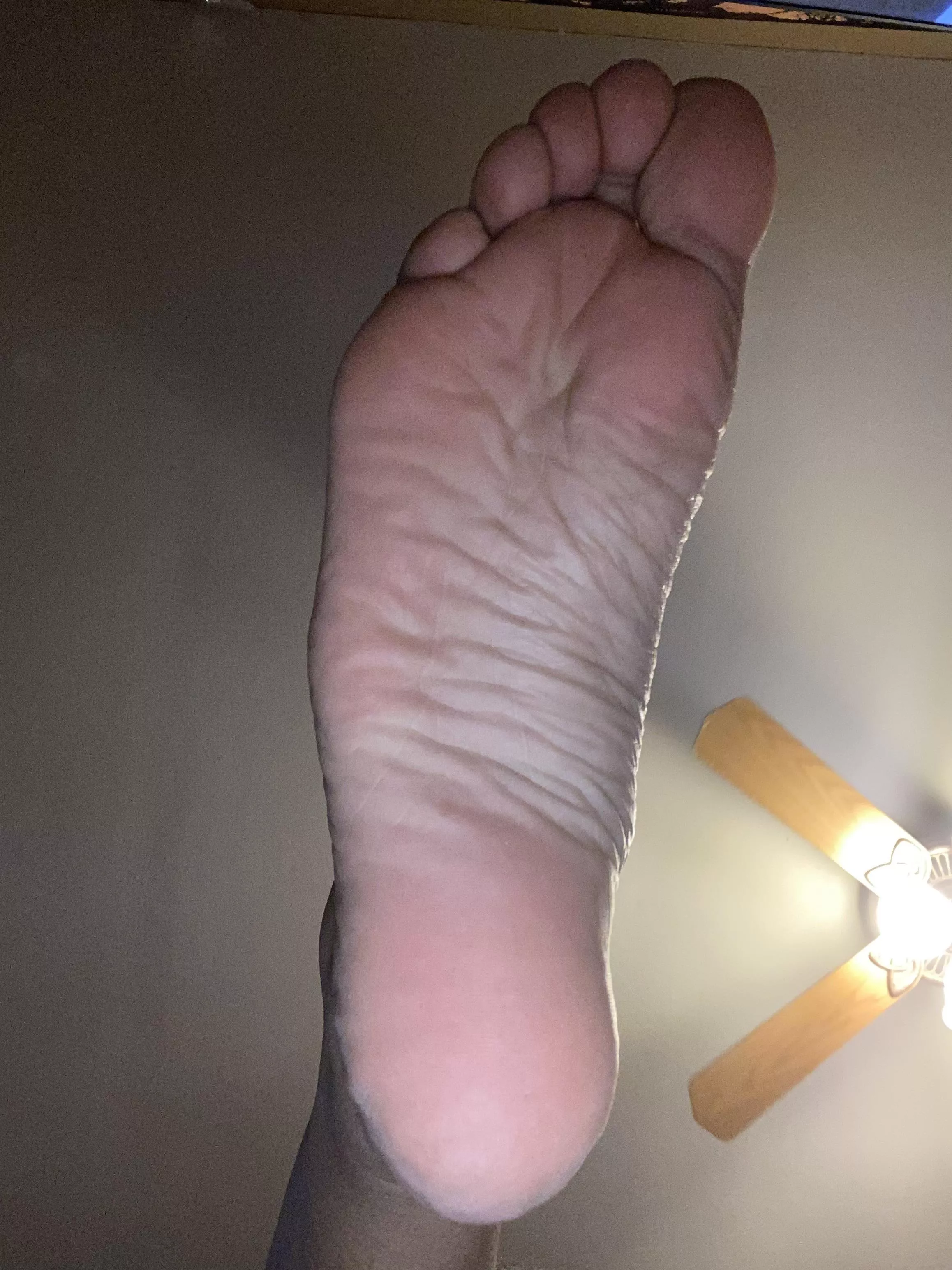 POV: I’m about to squish your face with my wrinkly sole posted by bbydollsoles