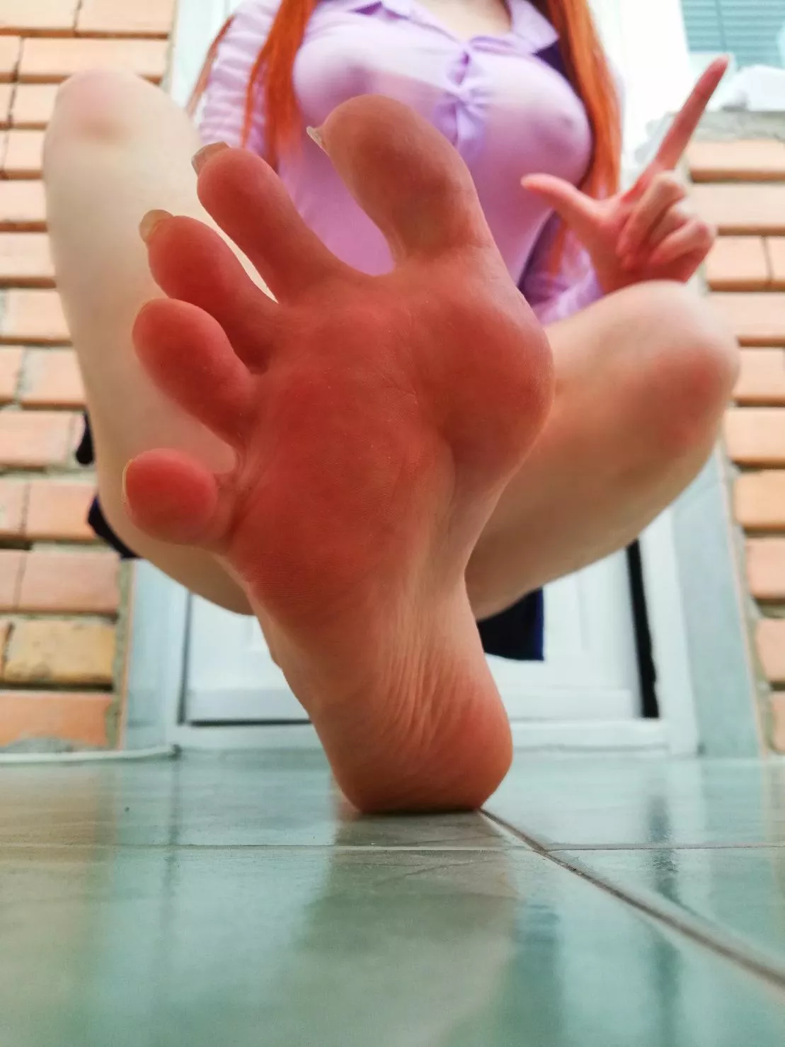 POV: You're getting stomped on by a cute girl 😊 posted by youranimegf19