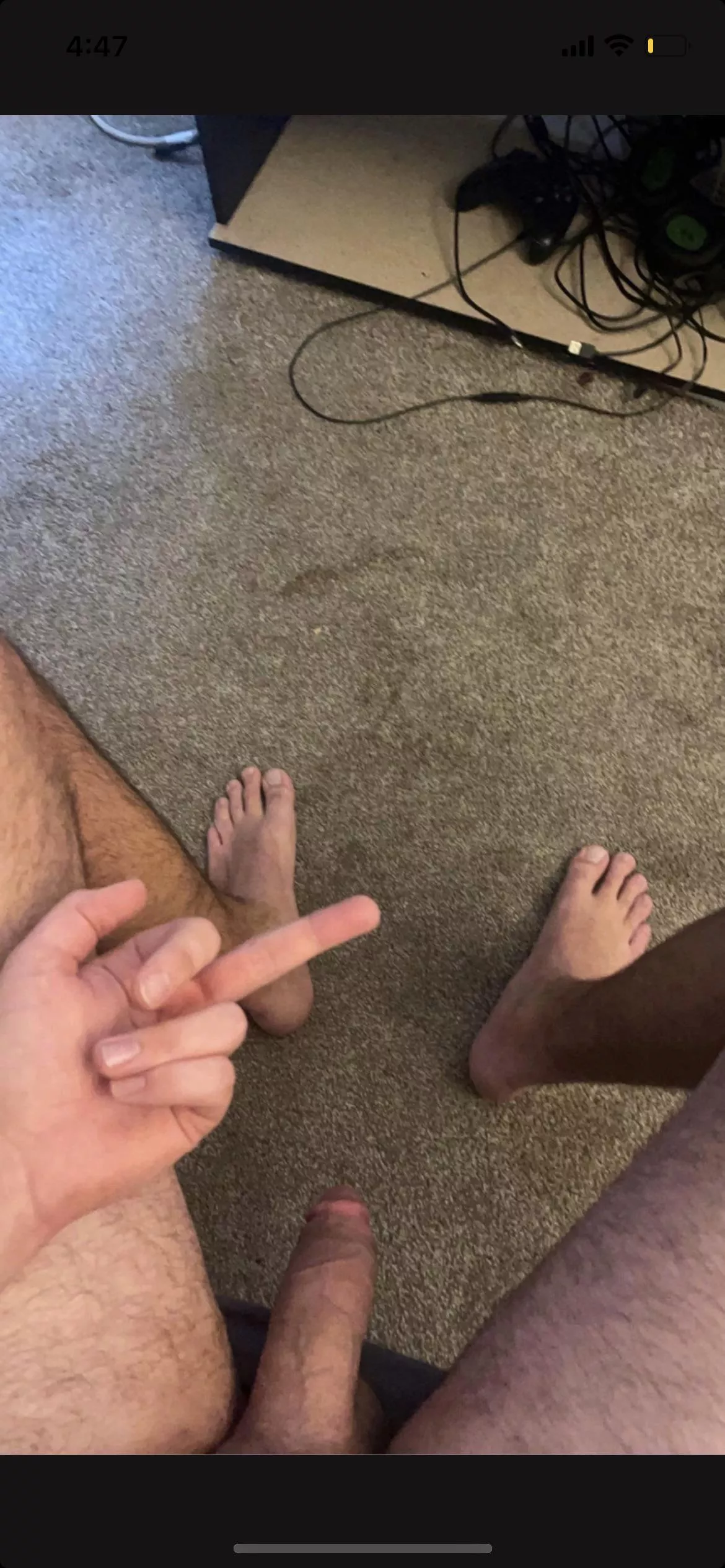 POV you’re worshipping my size 13 stinky feet and look up to see me disgusted by you posted by haslub99