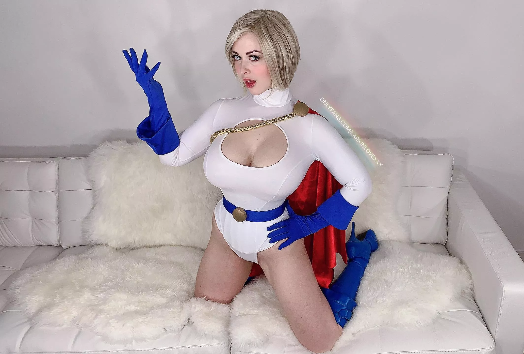 Power Girl by Larkin Love posted by larkinlovexxx