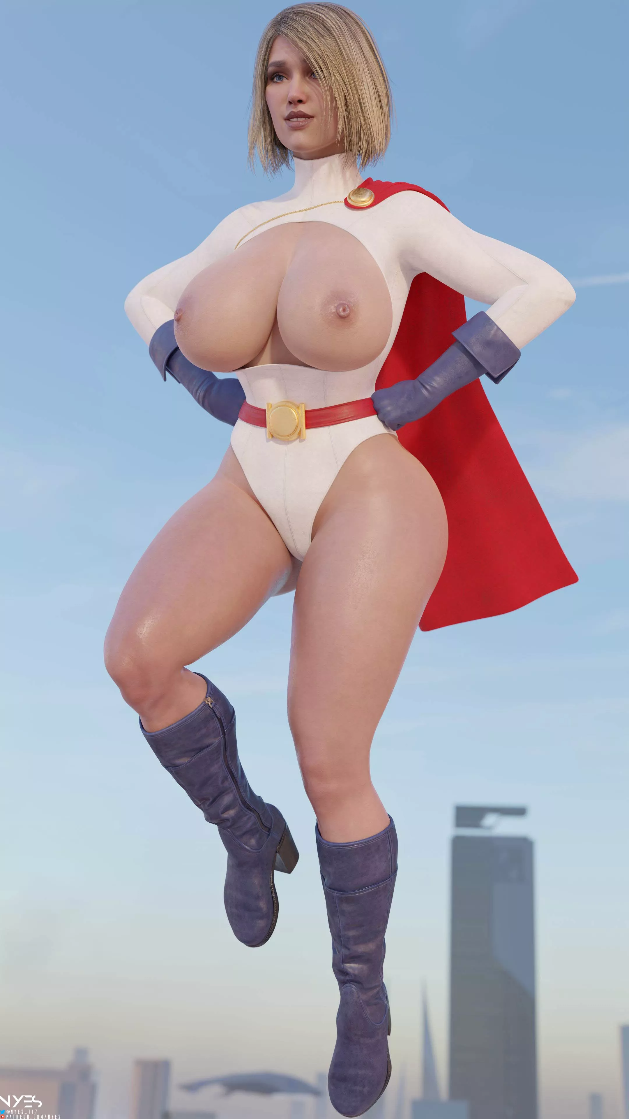 Power Girl (Nyes) [DC] posted by Kuro-Oji