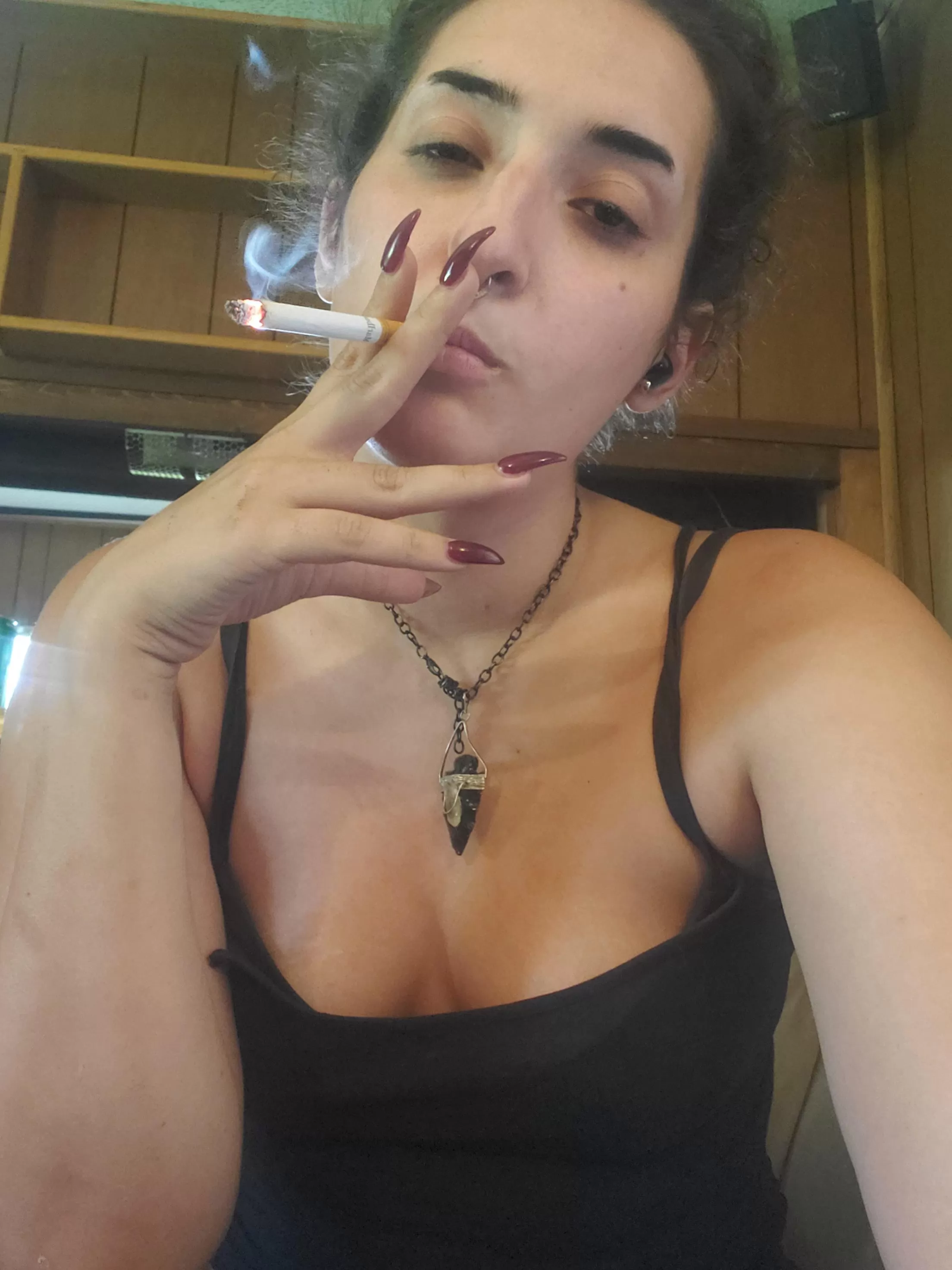 Pre shower smoke posted by Naughtysuccubus666