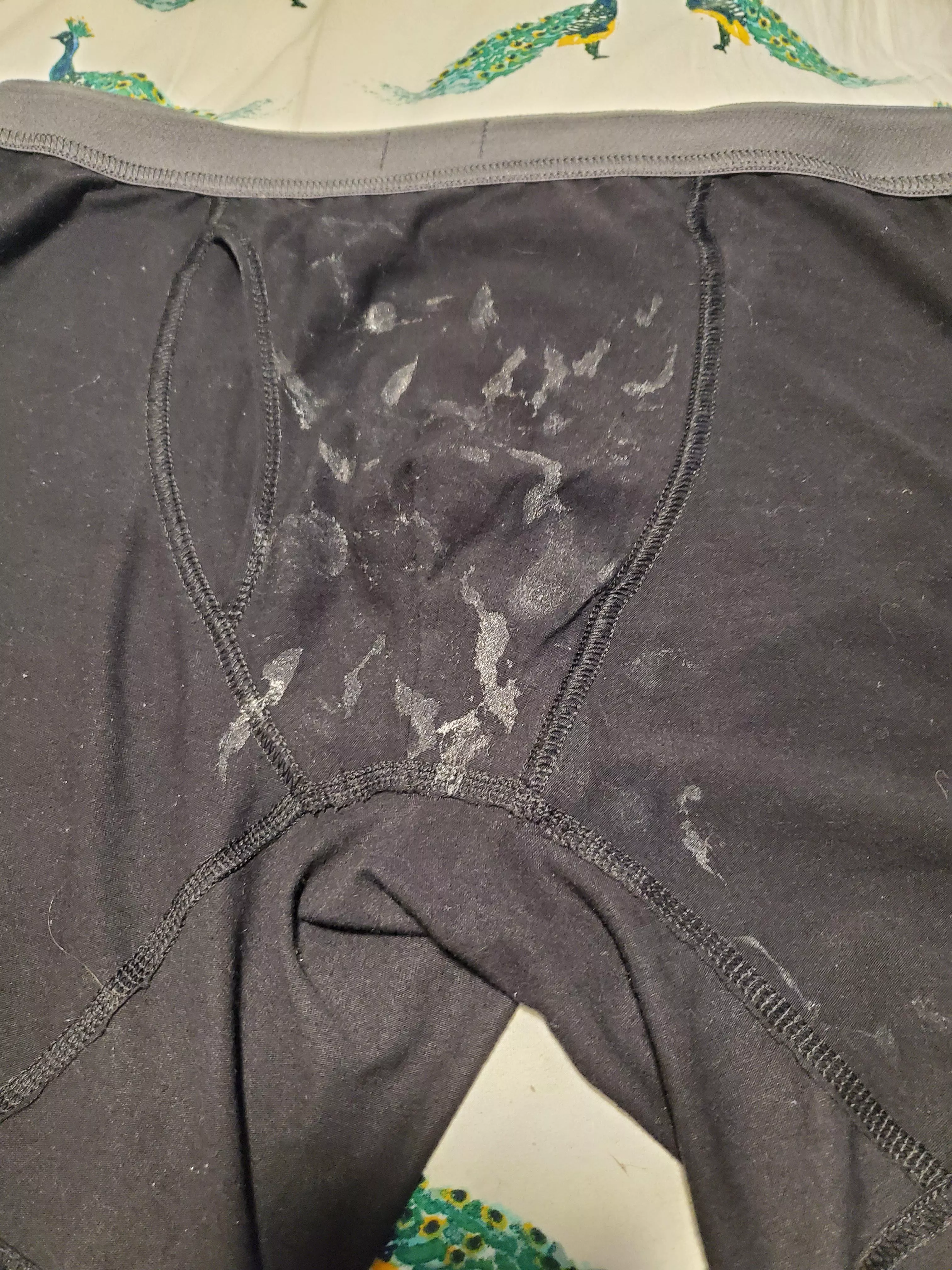 Precum stains from work last nightðŸ˜ posted by thrower89011