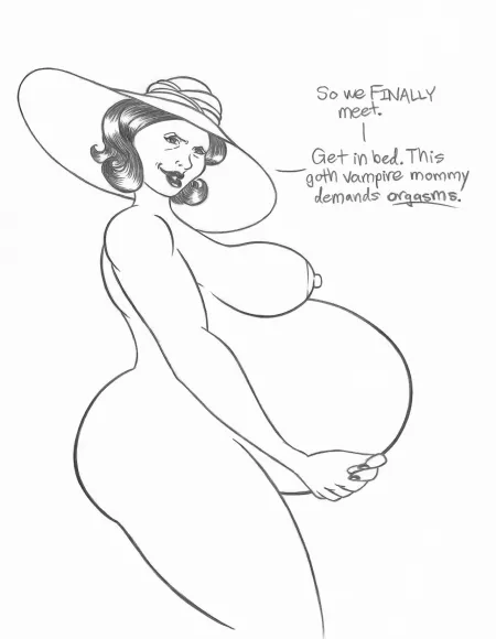 Naked Pregnant Sketches - preggo sex nudes | GLAMOURHOUND.COM