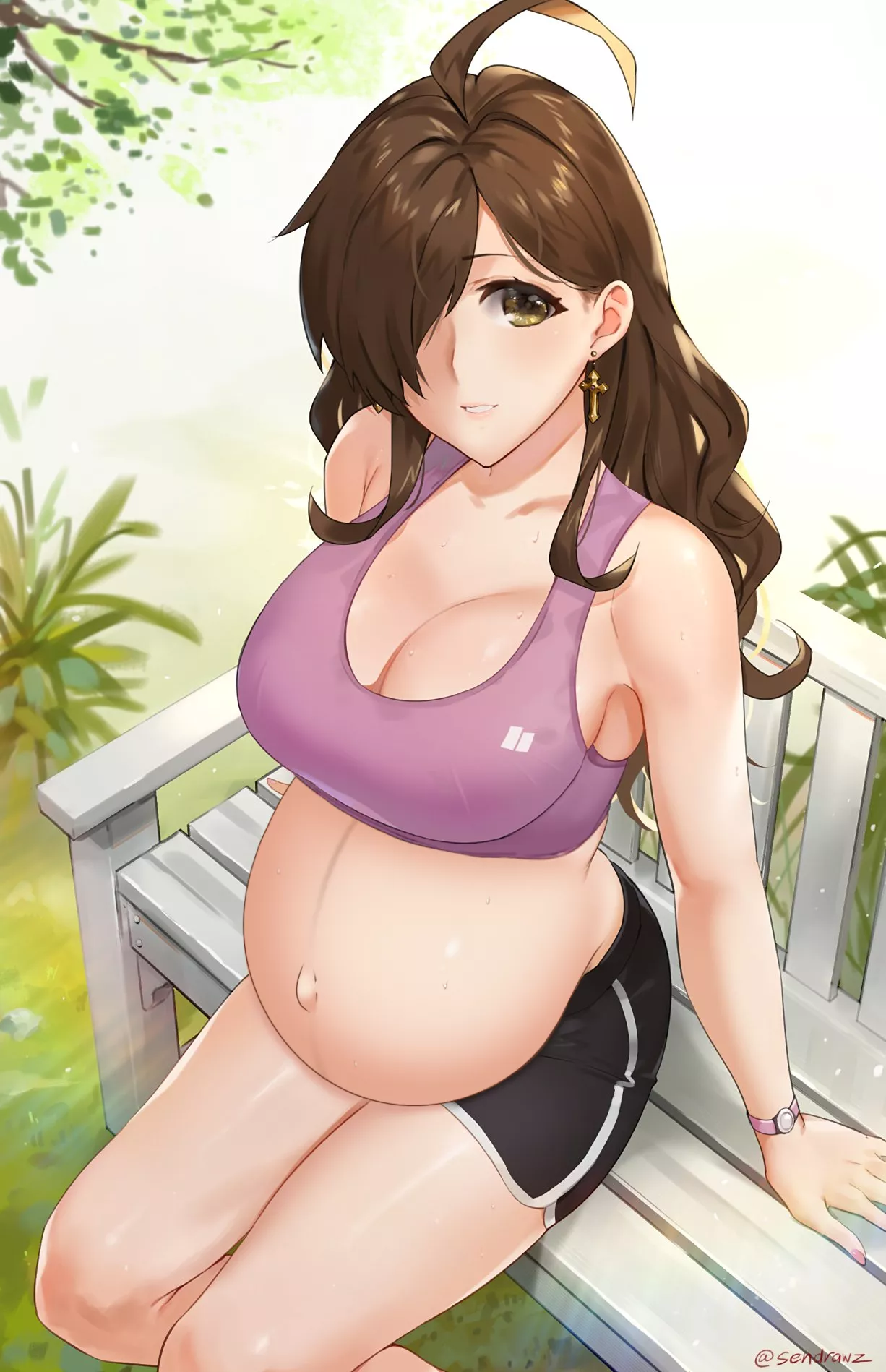 Pregnant Wiz posted by ok2ed