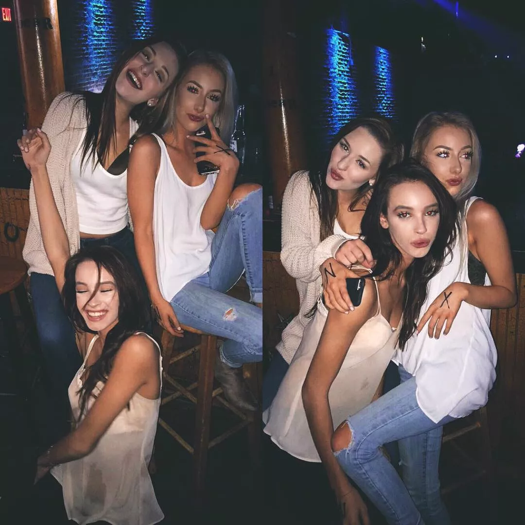 Pre-porn, at the bar with the girls posted by allcohol