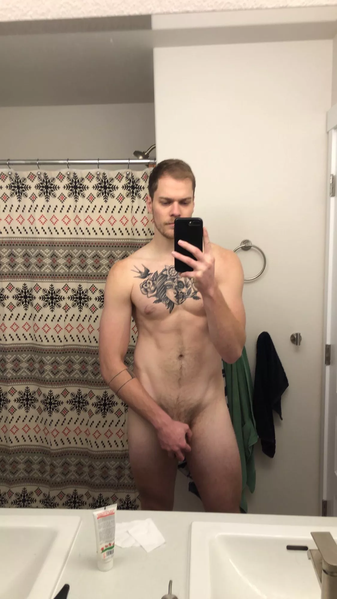 Pre-shower, post workout, sweaty 😉 posted by Deep-Ride