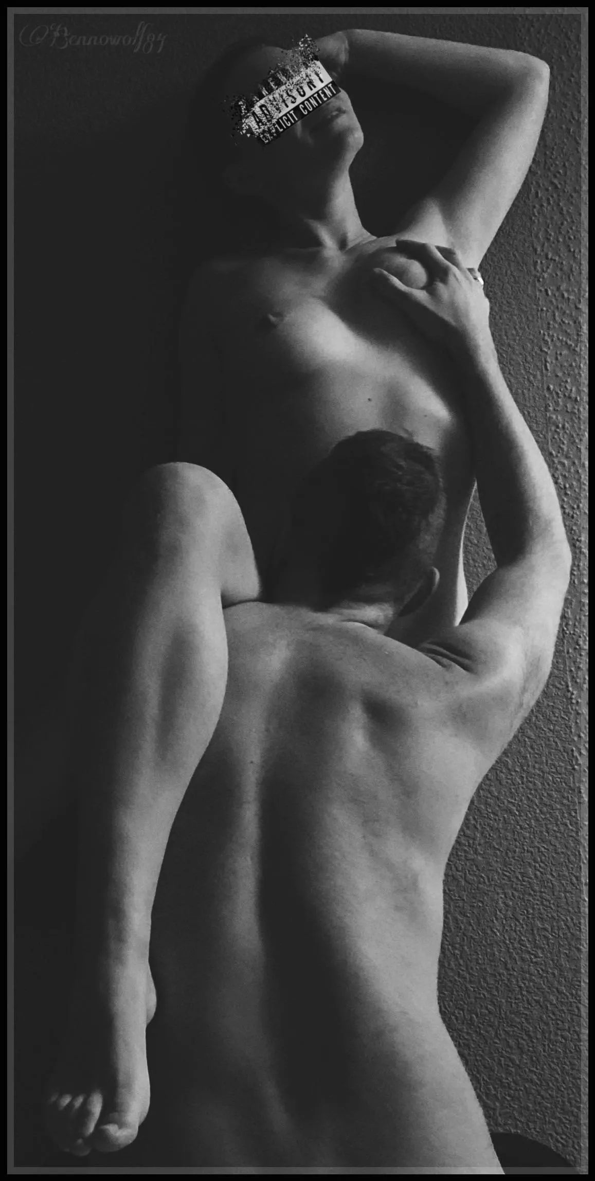 Pressed against the wall, kissed by lustâ€¦ posted by bennowolf84