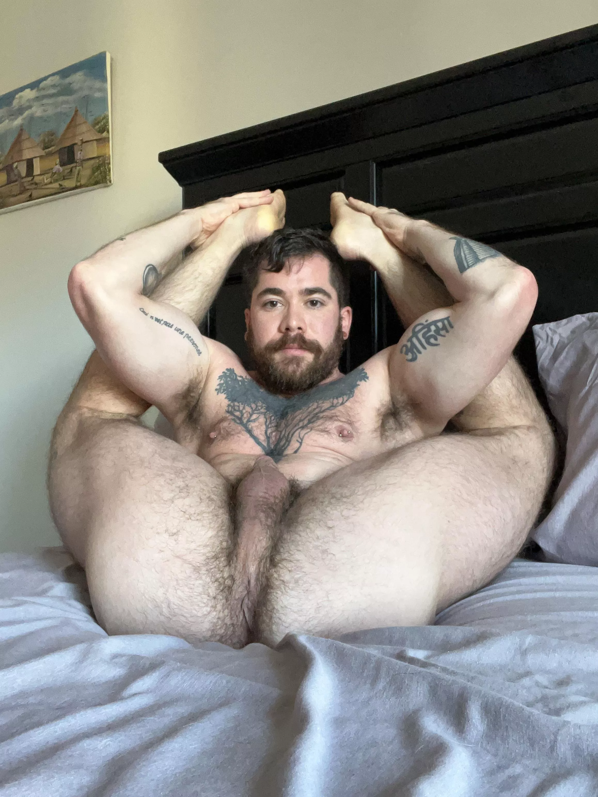 Pretty hairy hole posted by thatyogafvcker