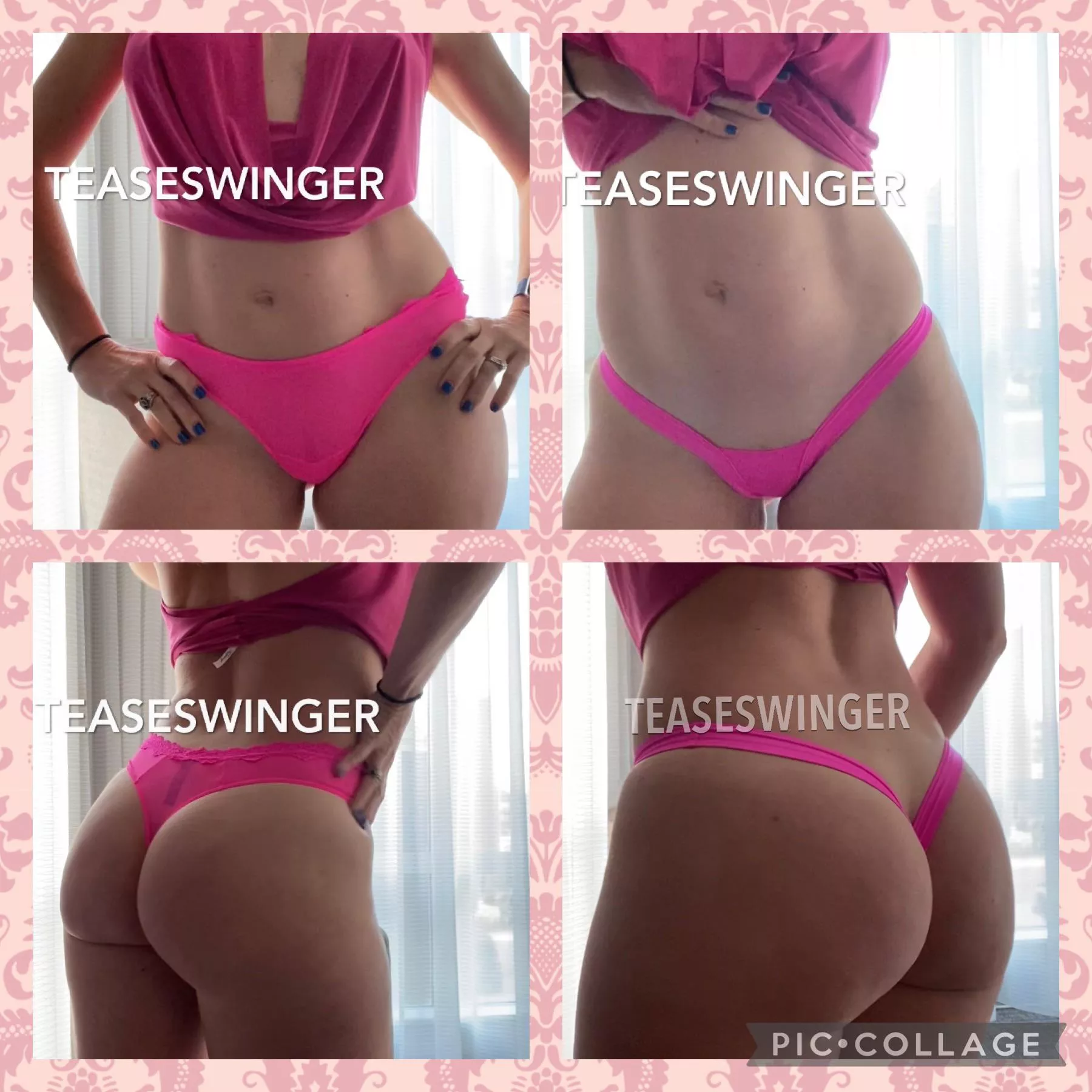 Pretty in pink 🎀 Which is your fave? 39 [F] posted by TeaseSwinger