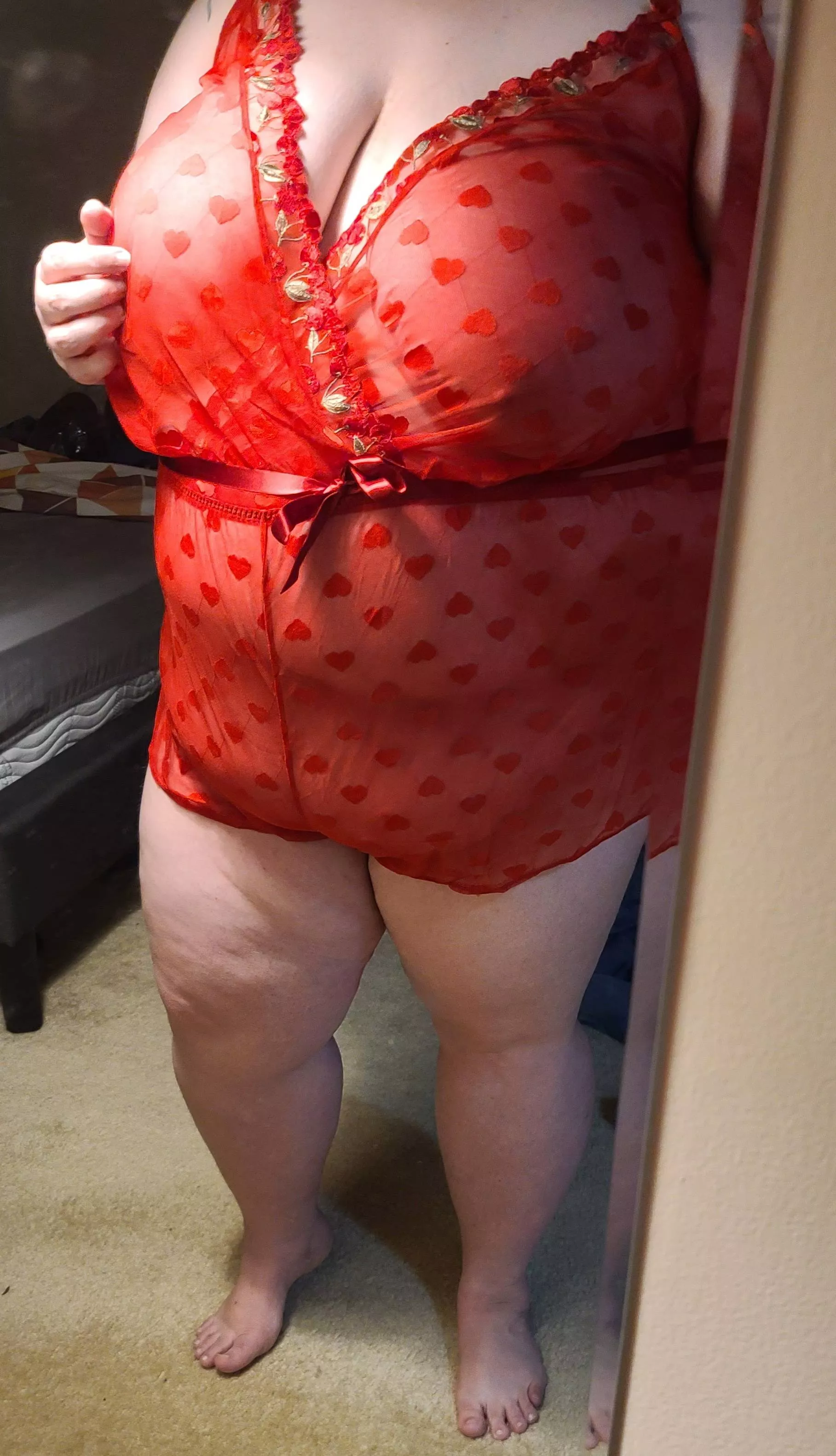 Pretty red romper ❤ posted by throwawayjane89